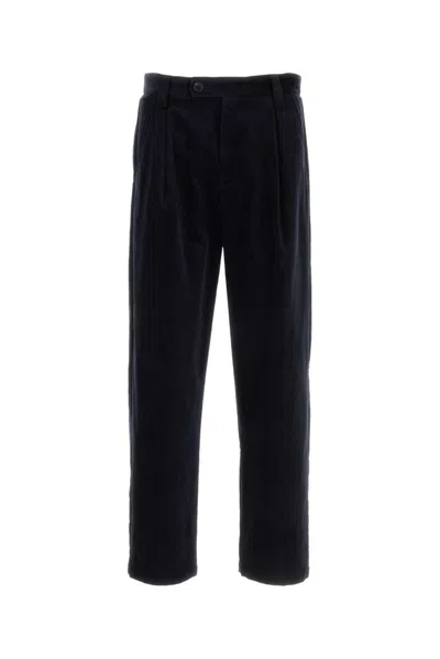 Apc Corduroy Renato Pant With Back Pocket In Navy