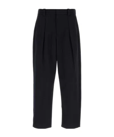 A.p.c. Renato Pleated Pants In Black