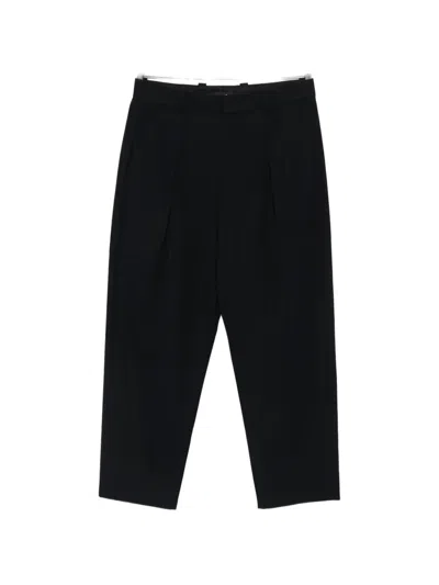 Apc Renato Pleated Trousers In Black