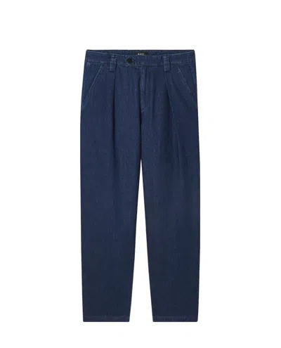 Apc A.p.c. Renato Trouser In Blue