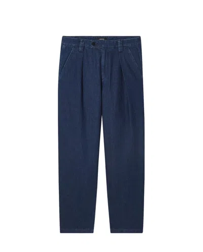 Apc A.p.c. "renato" Pants In Blue
