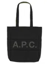 Apc Reversible Tote Lou Bag In Black