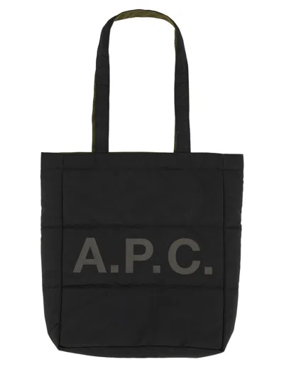 Apc Reversible Tote Lou Bag In Multi