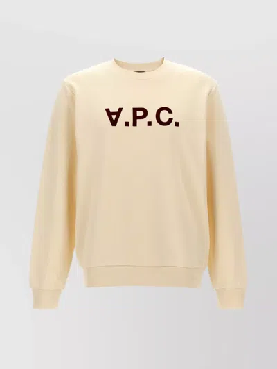 Apc A.p.c. 'standard Grand Vpc' Sweatshirt In Beige
