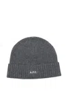 Apc Ribbed Wool Beanie