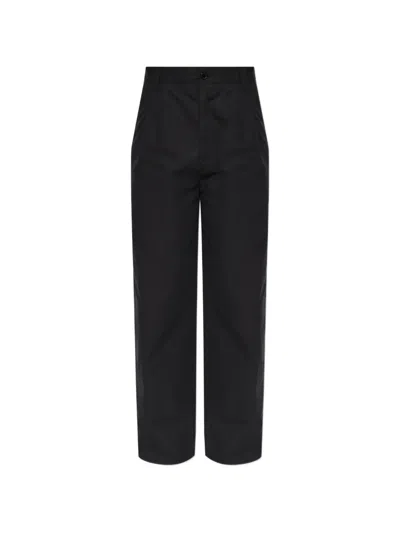 A.p.c. Ricky Pleated Trousers In Black