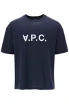 APC RIVER T-SHIRT WITH FLOCKED LOGO