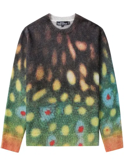 Apc Rocker Jumper In Brown
