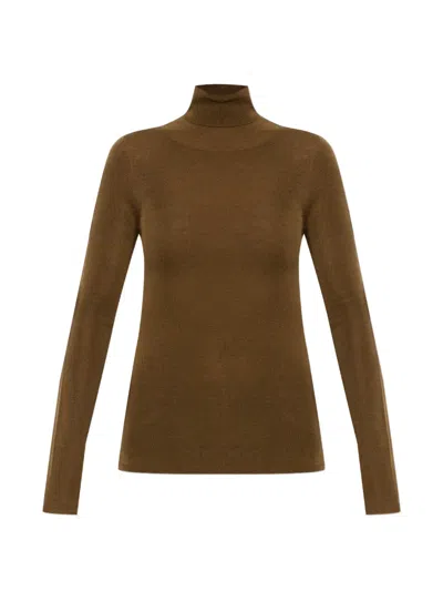 Apc Roll-neck Sweater In Brown