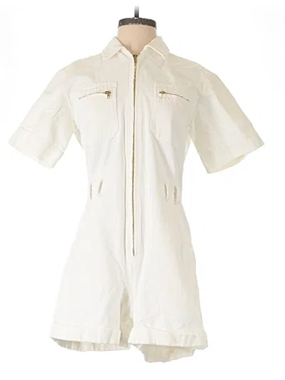 Pre-owned A.p.c. Romper In White