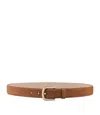 Apc Rose Belt 85-us4-6 Frosted Chestnut Brown In Frosted Chestnut Brown