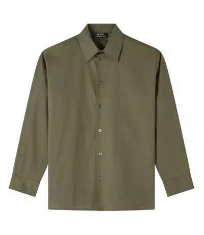 Apc Rosie Shirt In Green