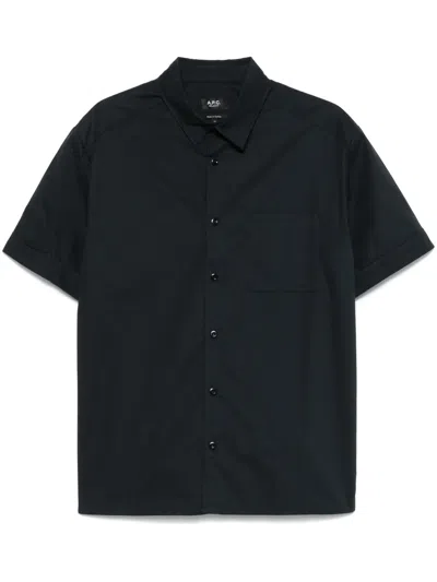 Apc Ross Shirt In Blue
