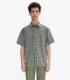 Apc Ross Short-sleeve Shirt In Kaa - Green