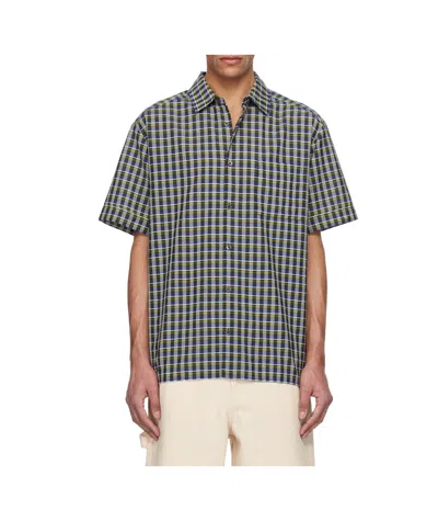 Apc Ross Short-sleeve Shirt In Kaa - Green