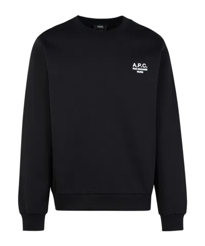 Apc A.p.c. Straight-cut Sweatshirt In Black