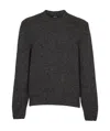 Apc Round Neck Sweater In Black