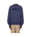 Apc Sweatshirt A.p.c. Men Color Blue In Blue