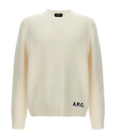 Apc A.p.c. Mens Edward Jumper In White