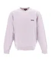 Apc Logo-print Sweatshirt In Purple