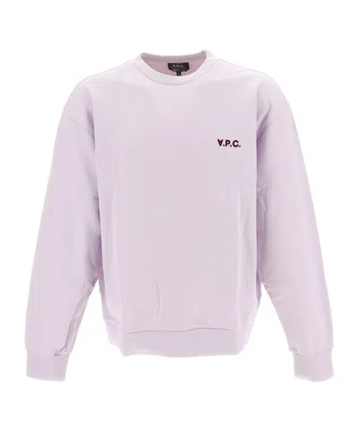 APC LOGO-PRINT SWEATSHIRT