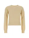 Apc A.p.c. Long Sleeve Crewneck Jumper In Yellow