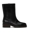 Apc Round Toe Ankle Boots