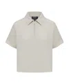 Apc Roxy Short-sleeved Blouse In White