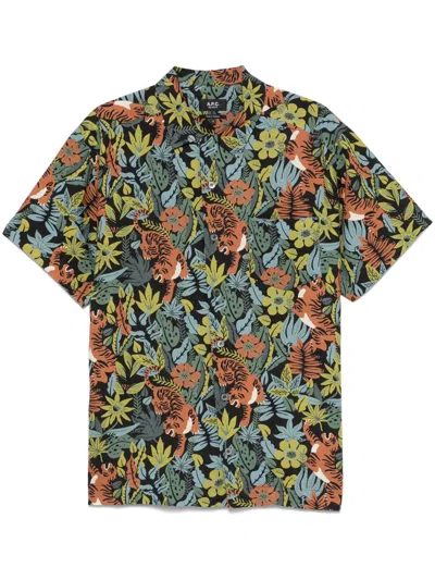Apc Roy Shirt In Blue