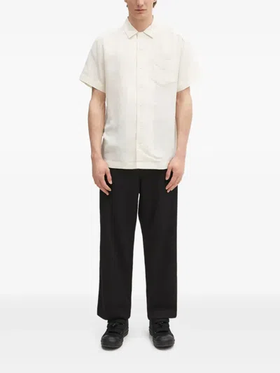 Apc Roy Short-sleeve Pocket Shirt In White