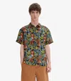 Apc A. P.c. Roy Printed Shirt Saa Multicolore In Saa - Multicolored