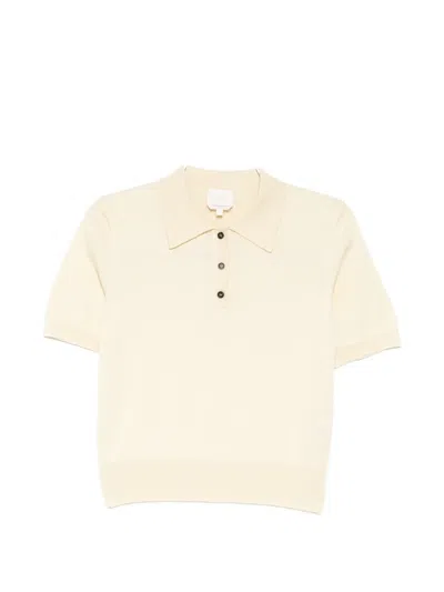 A.p.c. Ruby Polo Shirt In Yellow