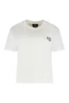 Apc A.p.c. Unisex Boxy T-shirt In Organic Cotton White Short Sleeves Women