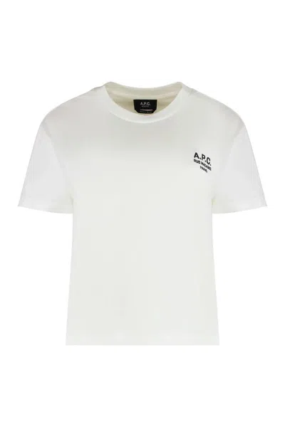 APC A.P.C. RUE MADAME COTTON CREW-NECK T-SHIRT