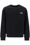 Apc Unisex Rue Madame Sweatshirt In Black