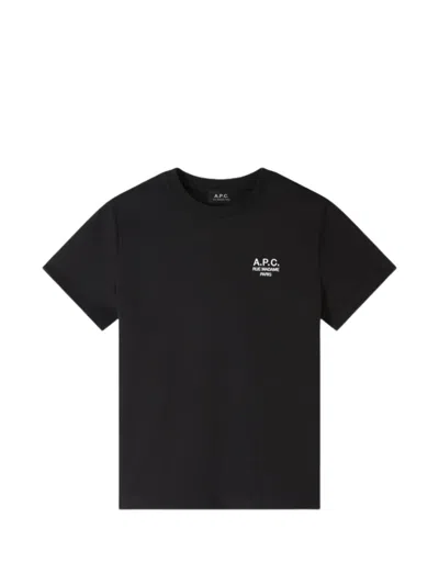 A.P.C. RUE MADAME EMBROIDERED T-SHIRT