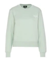 Apc A.p.c. Rue Madame Logo Embroidered Crewneck Sweatshirt In White
