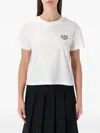 Apc A.p.c. Rue Madame Heavy Cotton Boxy T-shirt In White