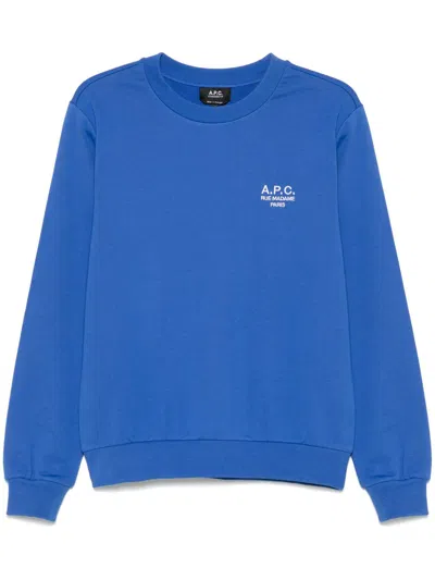 Apc Rue Madame Sweatshirt In Blue