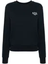 Apc A.p.c. Sweat Boxy Rue Madame Gots In Blue