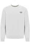 Apc Unisex Rue Madame Sweatshirt In Grey