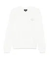 Apc Rue Madame Sweatshirt In White
