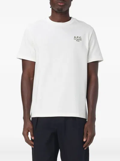 Apc Rue Madame T-shirt In White