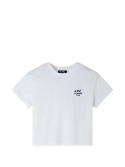 A.p.c. Rue Madame T-shirt In White