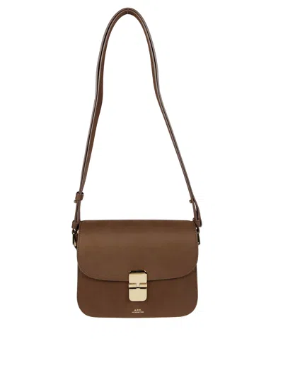 Apc A.p.c. Sac Grace Small In Brown