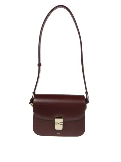 Apc Sac Grace Small Shoulder Bag In White