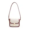 Apc A.p.c. Sac Grace Small Shoulder Bag In Tcc Noisette Ecru