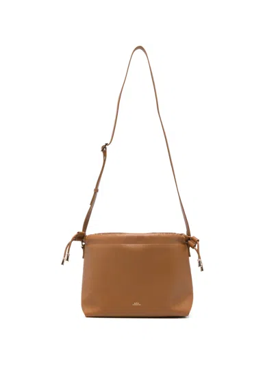 A.p.c. Sac Ninon In Brown