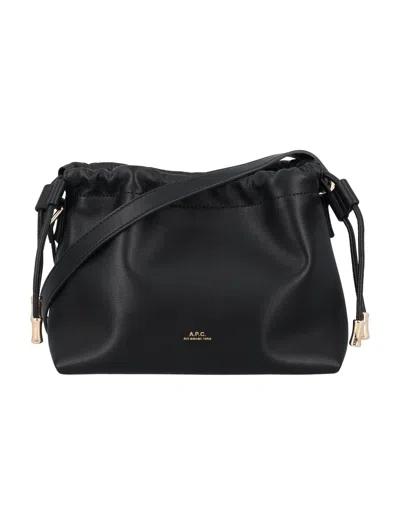 A.p.c. Sac Ninon Mini In Black