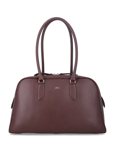 A.p.c. A. P.c. Handbag Woman Color Burgundy